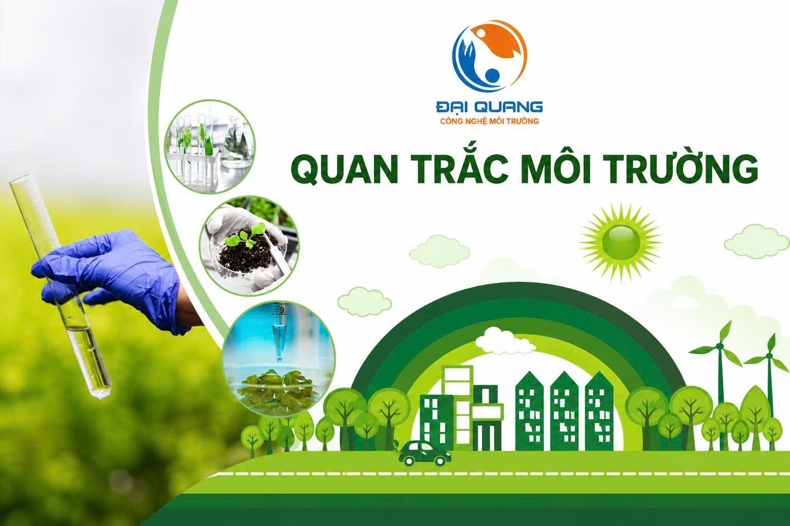 Quan trắc môi trường gồm những nội dung nào?
